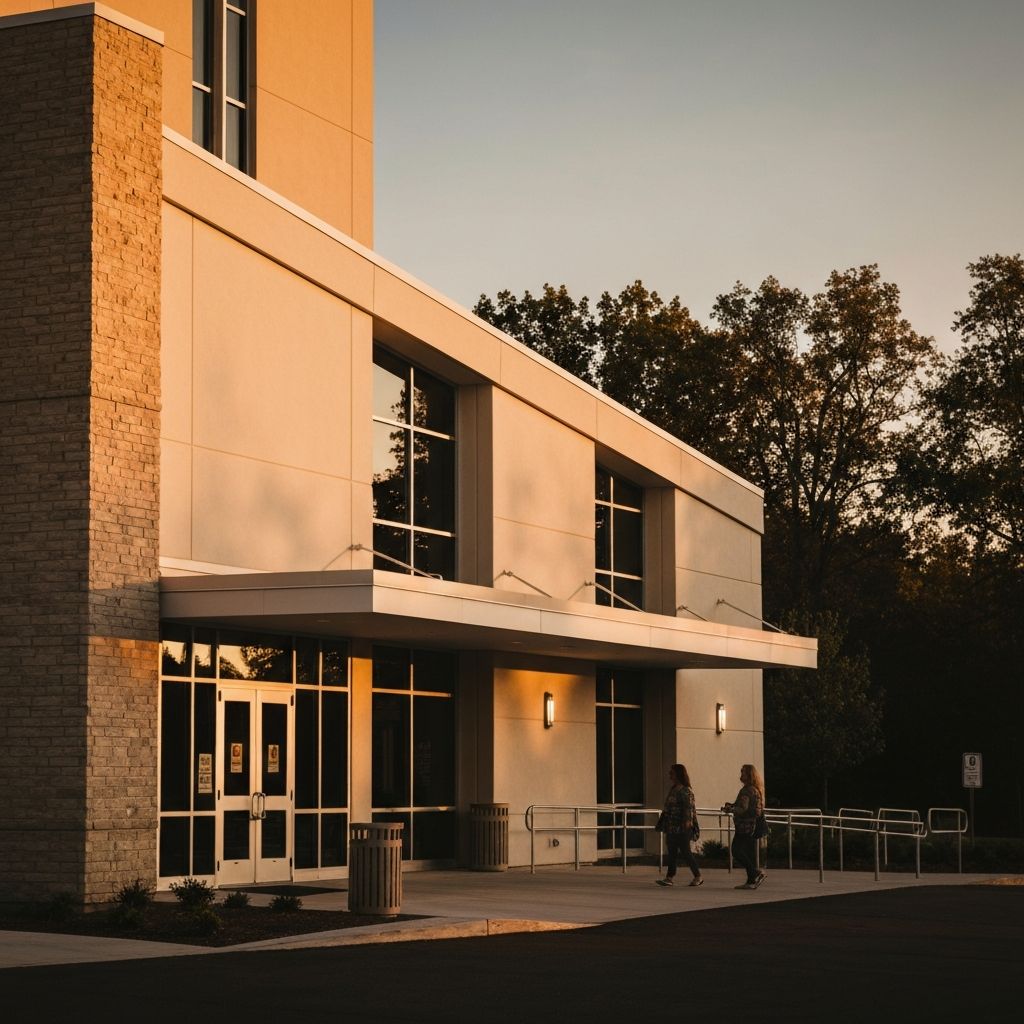 Church building exterior
